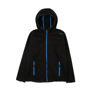CMP Jachetă fleece funcțională negru / albastru imagine