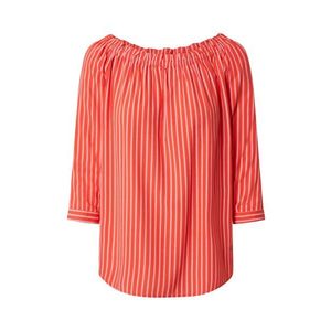 ZABAIONE Bluză 'Marina' piersică / alb / roșu orange imagine