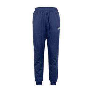 Nike Sportswear Pantaloni bleumarin / alb imagine