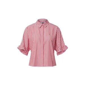 Tommy Jeans Bluză roșu / alb imagine