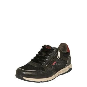 MUSTANG Sneaker low gri bazalt / alb / gri metalic / gri-maro / roșu pastel imagine