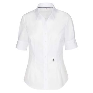 SEIDENSTICKER Bluză 'Schwarze Rose' alb imagine