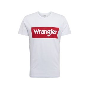 WRANGLER Tricou roșu / alb imagine