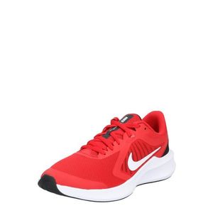 NIKE Pantofi sport 'Downshifter 10' alb / negru / roșu imagine