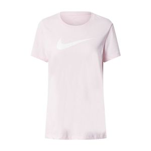 NIKE Tricou funcțional roz / alb imagine