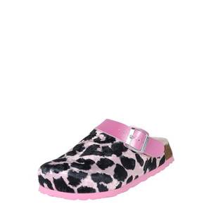 SUPERFIT Papuci de casă roz / negru imagine