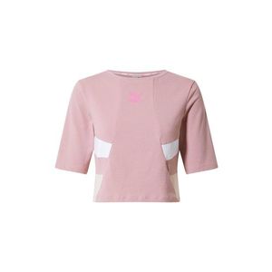 PUMA Tricou funcțional roz / alb / roz imagine