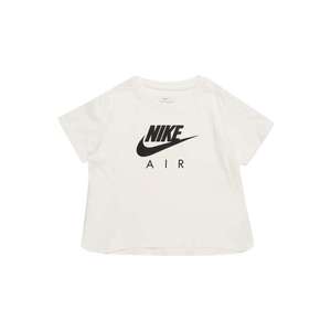 Nike Sportswear Tricou 'G NSW NIKE AIR CROP' negru / alb imagine