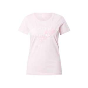 EINSTEIN & NEWTON Tricou 'Violet Atelier' roz / alb imagine