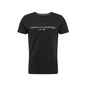 TOMMY HILFIGER Tricou bleumarin / negru / alb imagine