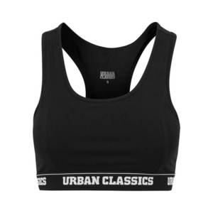 Urban Classics Sutien alb / negru imagine