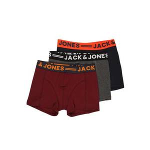 JACK & JONES Chiloţi bleumarin / gri amestecat / portocaliu / roşu închis / negru / alb imagine