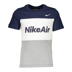 Nike Sportswear Tricou alb / gri amestecat / marine imagine