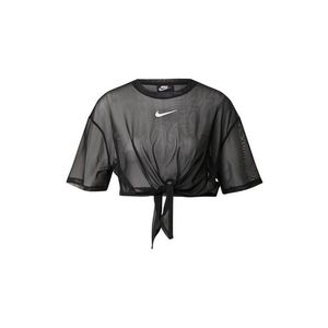 Nike Sportswear Tricou 'W NSW INDIO SS TOP' alb / negru imagine