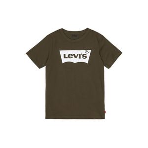 LEVI'S Tricou 'Batwing Tee' oliv / maro închis / alb imagine