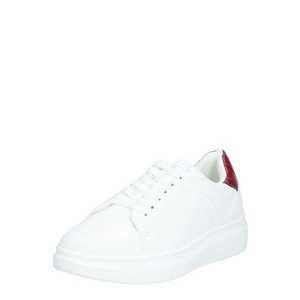 NA-KD Sneaker low alb / roşu închis imagine