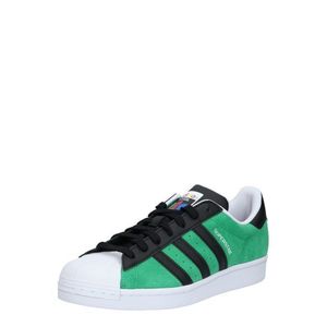 ADIDAS ORIGINALS Sneaker low 'SUPERSTAR' verde / negru / alb imagine