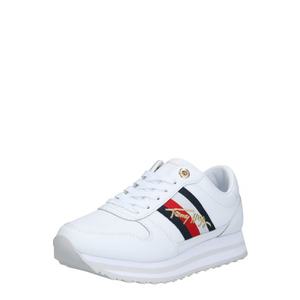 TOMMY HILFIGER Sneaker low bleumarin / roșu / alb imagine