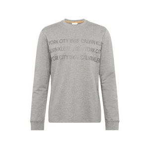 Calvin Klein Bluză de molton gri / gri amestecat imagine