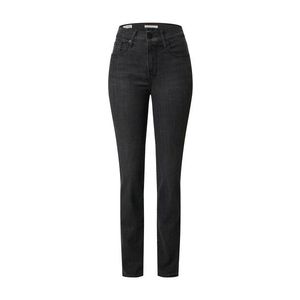 LEVI'S Jeans '724™ HIGH RISE STRAIGHT' negru denim imagine