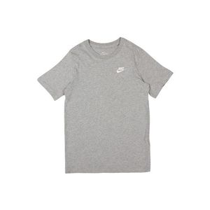 Nike Sportswear Tricou gri deschis / alb imagine