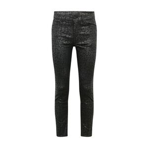 DRYKORN Jeans 'SLICK' denim negru / gri metalic imagine