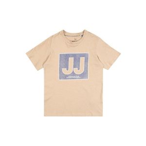 Jack & Jones Junior Tricou 'JCotube' albastru / crem imagine