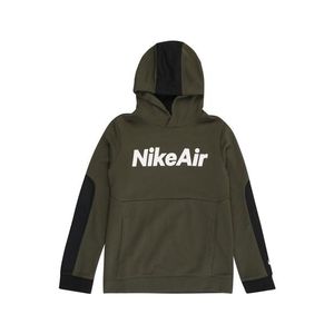 Nike Sportswear Bluză de molton alb / kaki / negru imagine