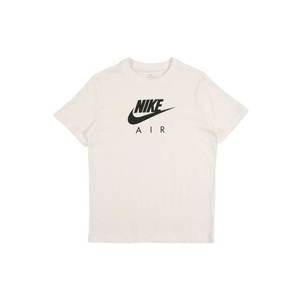 Nike Sportswear Tricou negru / alb amestacat imagine
