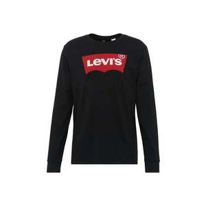 LEVI'S Tricou 'LS STD GRAPHIC TEE BLACKS' roșu / negru imagine