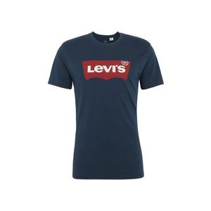 LEVI'S Tricou 'GRAPHIC SET-IN NECK BLUES' bleumarin / roșu / alb imagine