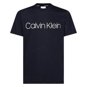 Calvin Klein Tricou bleumarin / alb imagine