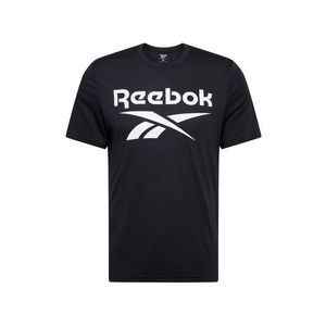Reebok Sport Tricou funcțional alb / negru imagine