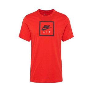 Nike Sportswear Tricou 'AIR 2' negru / roșu imagine