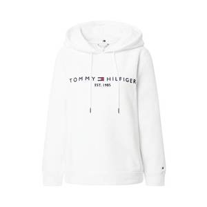 TOMMY HILFIGER Bluză de molton alb / bleumarin / roșu imagine