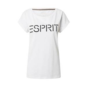 ESPRIT Tricou 'Noos Core' negru / alb imagine