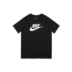 Nike Sportswear Tricou 'FUTURA' negru / alb imagine