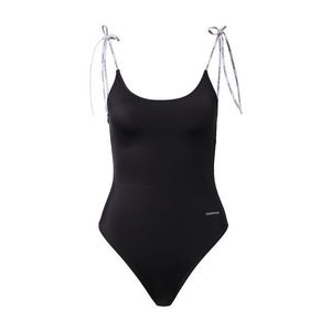 Calvin Klein Swimwear Costum de baie întreg alb / negru imagine