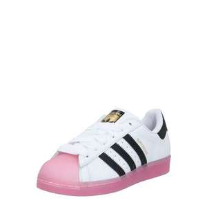 ADIDAS ORIGINALS Sneaker low 'Superstar' negru / roz / alb imagine
