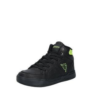 KAPPA Sneaker 'GRAFTON' negru / limetă imagine