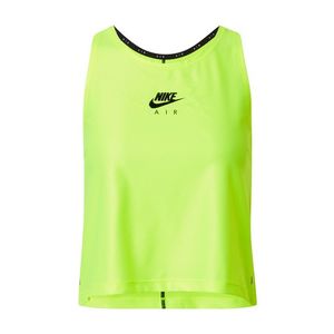 Nike Sportswear Top 'Air' galben deschis / negru imagine