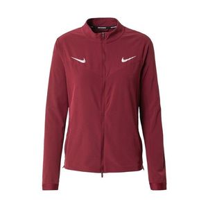 NIKE Geacă sport roșu vin imagine