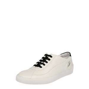 HUGO Sneaker low 'Zero Wave' alb natural / negru imagine