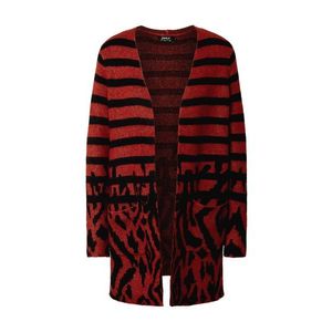 ONLY Geacă tricotată 'Flynn' roșu burgundy / negru imagine