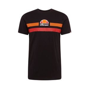 ELLESSE Tricou 'GLISENTA' negru / alb / roșu / portocaliu imagine