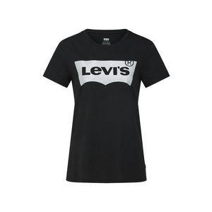 LEVI'S Tricou 'THE PERFECT TEE BLACKS' negru / argintiu imagine