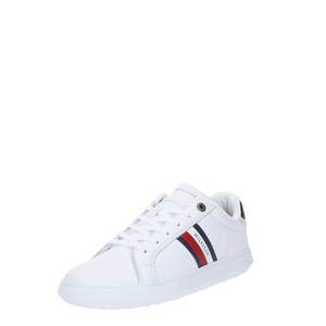 TOMMY HILFIGER Sneaker low 'Cupsole' roșu / alb / albastru cobalt imagine