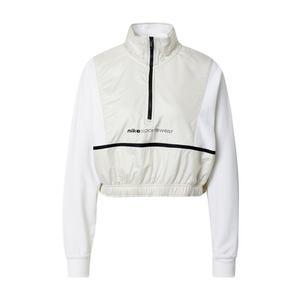 Nike Sportswear Bluză de molton 'Archive' alb / negru / alb lână imagine