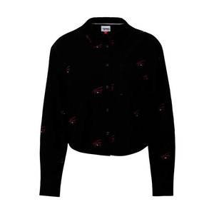 Tommy Jeans Bluză 'Critter' negru / roșu imagine