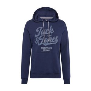 JACK & JONES Bluză de molton navy / negru / denim albastru imagine